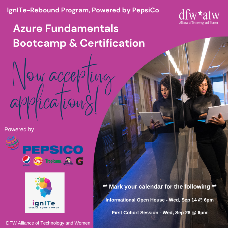 Promo of Ignite Pepsico Azure Fundamentals and Bootcamp Certification 2022
